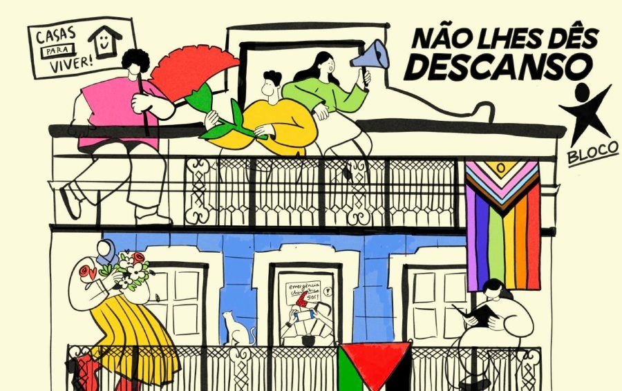 Legislativas 2024: Panfleto dos Jovens do Bloco