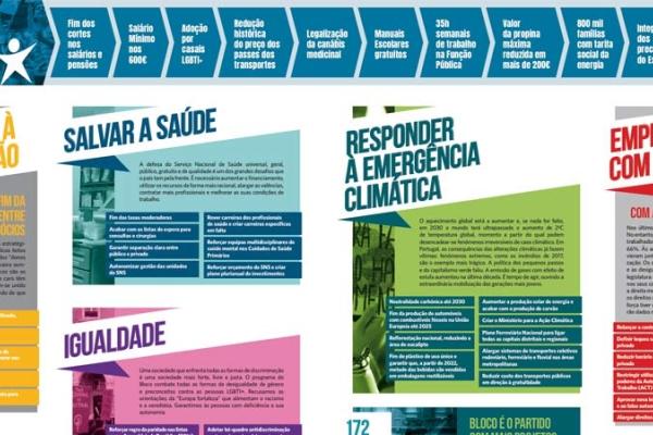 Legislativas 2019: Folhetos de campanha